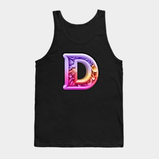 Letter D Tank Top